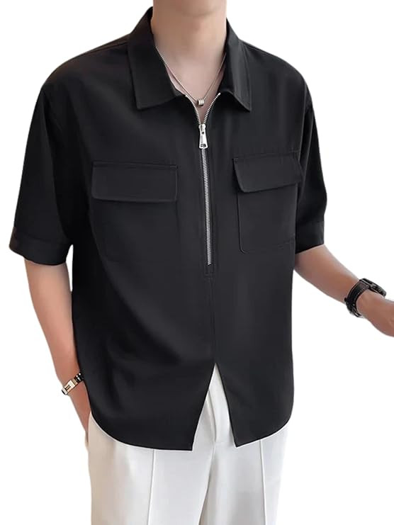 GRECIILOOKS Men Lycra Blend Solid Regular Fit Plain Casual Tshirt Stylish Latest | Half Sleeve T-Shirt Office 4.1 4.1 out of 5 stars    143 ratings