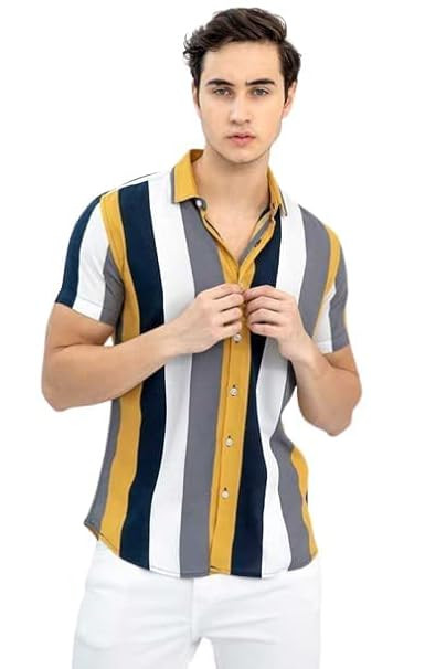 Kizyoo Mens Casual Shirts