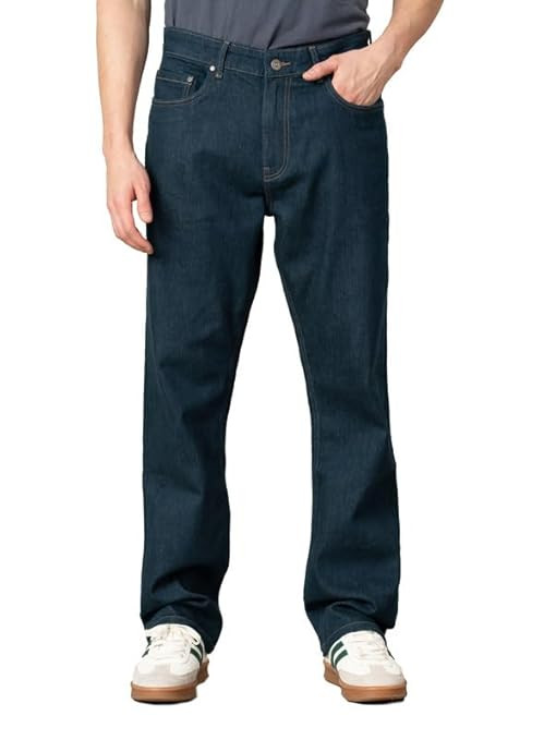 The Pant Project Luxury Relax Fit Stretchable Jeans for Men | Mens Stylish Denim Cotton Jeans