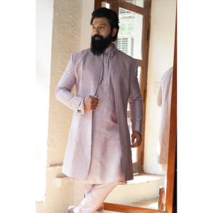 Jacket Style Sherwani Set