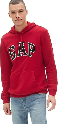 GAP Men's Logo Fleece Hoodie Hooded Sweatshirt.
